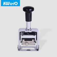 Machine à numéroter automatique à 10 chiffres KW-trio, imprimante portable à numéros de saut pour étiquettes, emballages, factures 02100