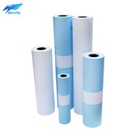 Papel de Inyección de Tinta de Formato Ancho A1+, Papel Universal Sin Recubrimiento para Plotter, Rollo de 610 mm x 45,7 m, 80 g/m2, Papel para Plotter CAD
