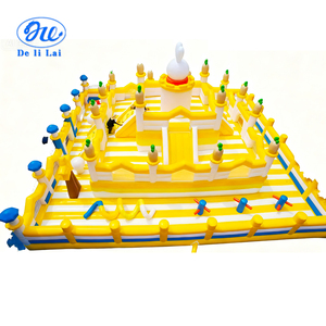 Nuevo Castillo Inflable con Tobogán, <span class=keywords><strong>Plaza</strong></span> de Trampolines para Centro Comercial, Entretenimiento al Aire Libre, Casa de Juegos para Niños - Product Image 2