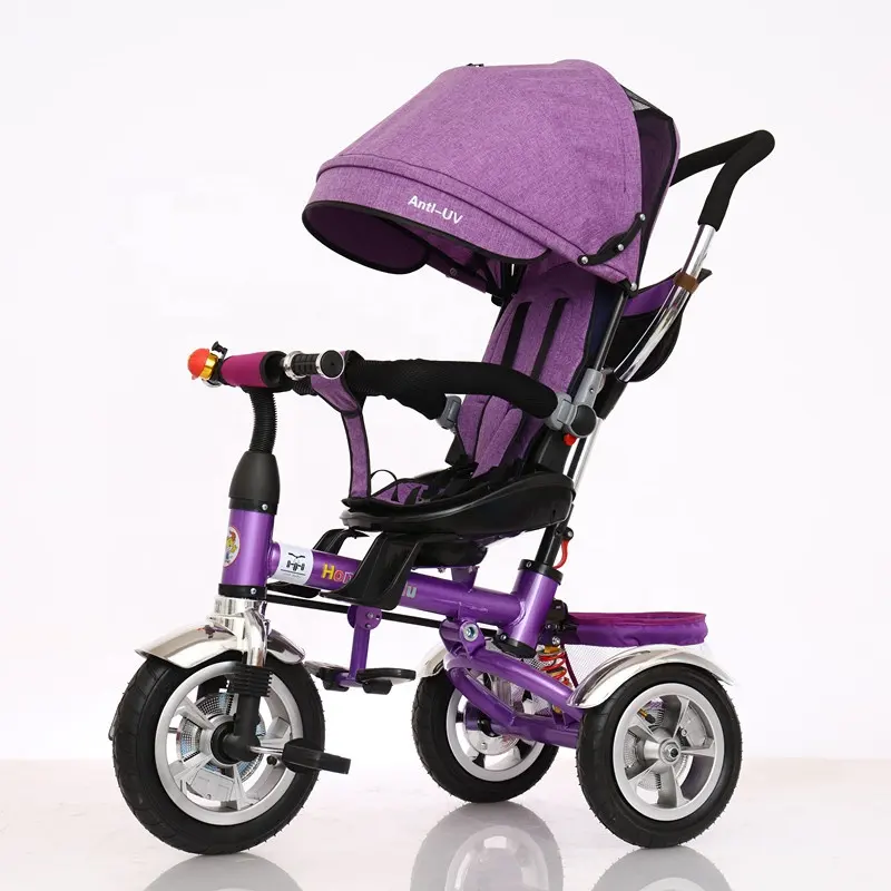 Baby Driewieler 360 Graden Omkeerbaar Seat Baby Push Trike Kids Trike Met Zonnekap
