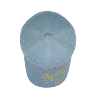 Gorras de Béisbol Personalizadas de 6 Paneles, 100% Algodón, Estilo Vintage Lavado, con Logotipo Bordado, Talla Ajustable