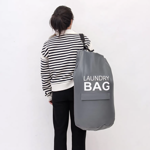 Cesta de <span class=keywords><strong>ropa</strong></span> <span class=keywords><strong>sucia</strong></span> para almacenamiento de bebé de poliéster de gran capacidad de alta calidad, cesta de lavandería plegable, <span class=keywords><strong>bolsa</strong></span> con asa - Product Image 6