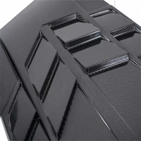 LANGyu Pièces et accessoires automobiles Capot avant pour Mercedes Benz Classe G W464 Style Che-ls Fibre de carbone sèche Capots moteur 2019+