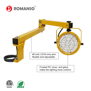 Lámpara LED para Docks de 30W 50W 60W 3300Lm 5000K con Clasificación IP65, Certificaciones ETL DLC CE, 5 Años de Garantía, AC100-277V, Lámpara LED Industrial para Docks - Product Image 6