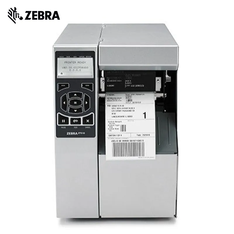 Zebra ZT510 200dpi industriale trasferimento termico codice a barre linkjet stampante adesivo macchina da stampa
