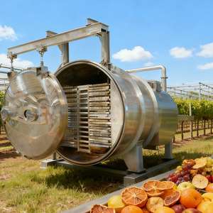 เครื่องอบแห้งแบบแช่แข็ง 100-200 กก. ได้รับมาตรฐาน GMP สำหรับขวดวัคซีนปลอดเชื้อ - Product Image 4