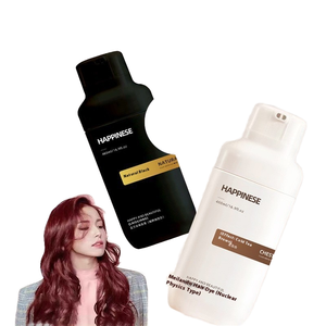 Crema di tinture per capelli a base vegetale nera di alta qualità originale Semi-permanente senza dissolvenza popolare a casa per capelli sani - Product Image 1