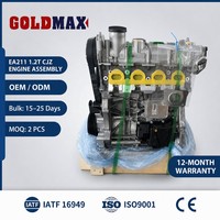 Ensemble moteur GOLDMAX EA211 1.2T CJZ TSI OE 04E100031B 04E100098 pour VW Polo Golf Audi A3 Seat Skoda 1.2L