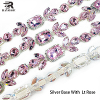 Garnitures en strass plats colorés à coudre JP Glass, sans nickel, écologiques, pour vêtements, sacs, chaussures, robes