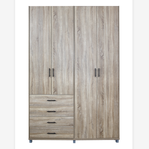 Bộ Phòng Ngủ Hiện Đại Thiết Kế Gỗ Laminate Giá Rẻ Phong Cách Mỹ Tủ Đựng Đồ Bằng Gỗ Sồi Tủ Quần Áo Tủ Quần Áo Tủ Quần Áo - Product Image 2