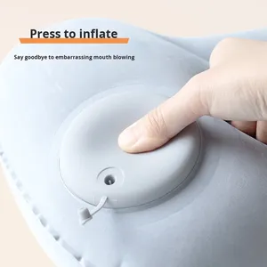 Portable Travel Pillow for Airplanes High-Speed Trains <b>Car</b> Rides Outdoor Camping Nap Time Foldable Lumbar Support Pillow - Product Image 2