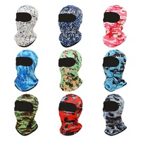 Masque facial coupe-vent en polyester, cagoule de pêche, logo personnalisé, cyclisme, sports de plein air, unisexe pour adultes