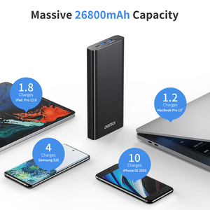 ChoeTech-Batería <span class=keywords><strong>Externa</strong></span> PD100W <span class=keywords><strong>de</strong></span> 26800mAh, PowerBank B634 superrápida <span class=keywords><strong>de</strong></span> <span class=keywords><strong>carga</strong></span>, portátil, para ordenador portátil, teléfonos y Tablet - Product Image 3