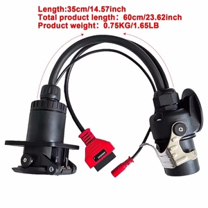 Xe tải EBS ISO 7638 OBD2 Trailer chẩn đoán Adapter Cáp cho Bosch, cho Autel, cho <span class=keywords><strong>autocom</strong></span> và nhiều người khác xe tải phương tiện đi lại - Product Image 2