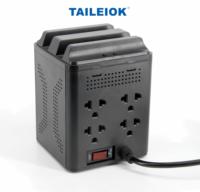 Stabilisateur de tension automatique AVR TAILEIOK TLFR-600VA monophasé AC 110V 220V, type prise à relais, aluminium