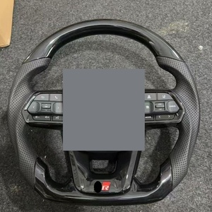 Volant de direction personnalisé de style LC300 pour SUV, compatible avec Toyota LAND CRUISER LC79 LC76, entièrement en fibre de carbone - Product Image 2
