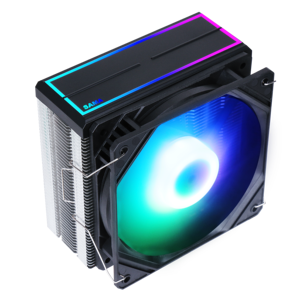 SAMA-enfriador de <span class=keywords><strong>cpu</strong></span> para videojuegos, enfriadores de aire de <span class=keywords><strong>cpu</strong></span> con 4 tubos de cobre, blanco, rgb - Product Image 2