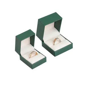 Individuelle Ringe-Schachteln Luxus Verlobung Hochzeit Paar Ringe Schmuck Verpackung Ring-Schachtel