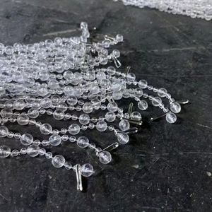 K-0429 Trần Trang Trí Đám Cưới Treo Rose Heads Nhân Tạo Hoa Pha Lê Chuỗi Hoa - Product Image 4