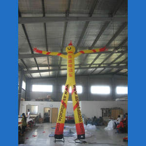 Étoile dansante gonflable personnalisée en forme de clown pour les décorations publicitaires extérieures des restaurants et des centres commerciaux - Product Image 6