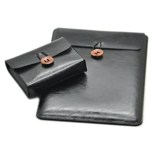 High quality Microfiber Leather sleeve Handbag case ultrabook laptop protect bag for MacBook Pro / MacBook Air 13''' inch