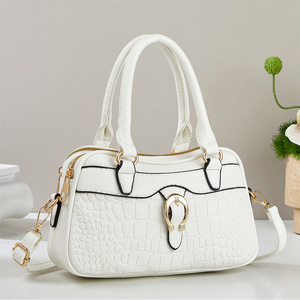 Bolso de Mano con Patrón de Piedra An Ru Shi, Tamaño Mediano, Bolso de Hombro para Uso Diario - Product Image 4