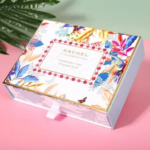 Custom Rigid Sliding Drawer Gift <strong>Box</strong> for Greeting <strong>Cards</strong> - Product Image 1