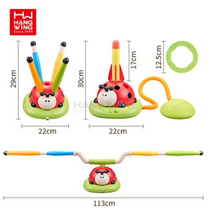 HW-<span class=keywords><strong>Juego</strong></span> <span class=keywords><strong>de</strong></span> juguetes para deportes <span class=keywords><strong>de</strong></span> interior y exterior, 3 en 1, balancín/cohete elevado/juegos <span class=keywords><strong>de</strong></span> anillos, máquina <span class=keywords><strong>de</strong></span> ejercicio <span class=keywords><strong>de</strong></span> mariquita con control remoto para niños - Product Image 6