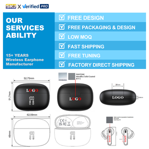 Giá rẻ Tai nghe tiếng ồn hủy bỏ tai nghe không dây Fone de ouvido <span class=keywords><strong>Bluetooth</strong></span> TWS Earbud trong tai audifonos <span class=keywords><strong>Bluetooth</strong></span> TWS tai nghe - Product Image 5