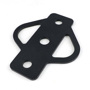 Adaptador de gancho de remolque de tres vías de alta resistencia, de acero, con 3 orificios, para tractor, carrito de golf, cortacésped, capacidad máxima de carga de 50 lb. - Product Image 3