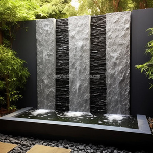 Esterno su misura moderna grande parete fontana <span class=keywords><strong>cascata</strong></span>-musica acqua spettacolo fontana per la decorazione del giardino - Product Image 4