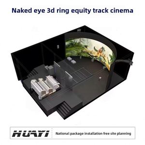 Cine de Pantalla Circular 3D de Gran Escala para Interiores, con Vista Panorámica, Sistema de Empuje para Múltiples Personas, Pantalla Holográfica Esférica, Parques de Juegos Dinámicos - Product Image 6