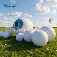 Ballon gonflable géant en PVC imperméable, ballon œil gonflable, décoration pour événements