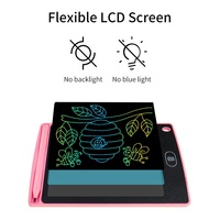 Tablette d'Écriture Numérique Effaçable à Écran Couleur, Ardoise Électronique pour Dessin Enfant
