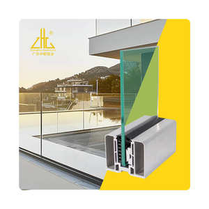 Kanada Projekte Rahmenlose Glashandlauf-Aluminium profile für Balkon und Terrasse im Freien - Product Image 1
