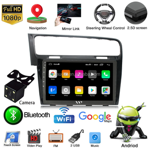 10.2 inch <span class=keywords><strong>GPS</strong></span> Hệ thống định vị WIFI BT 1024*600 2.5D màn hình cảm ứng <span class=keywords><strong>Android</strong></span> 10 đài phát thanh xe cho VW Volkswagen Golf 7 xe DVD Player - Product Image 6