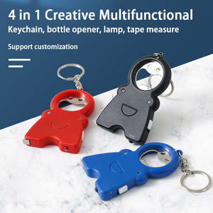 Llavero Multifunción con Luz LED, Cinta Métrica y Abrebotellas, con Impresión de Logotipo Personalizable - Product Image 2