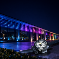 Luces LED Puntuales para Exteriores RGBW con Cambio de Color Blanco, Clasificación IP66, CRI85, DC24V y Control DMX512/TTL para Iluminación de Fachadas de Hoteles