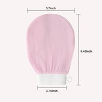 Gants de Hammam Kessa Marocains – Brosse Exfoliante Corporelle 100% Viscose Écologique Douce et Confortable pour la Douche – Vente en Gros Simple