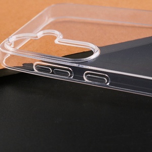 Biểu Tượng Tùy Chỉnh Mềm TPU Trong Suốt Thăng Hoa Trống Rõ Ràng Trường Hợp Điện Thoại Đối Với <span class=keywords><strong>Samsung</strong></span> Galaxy S23 Fe - Product Image 4