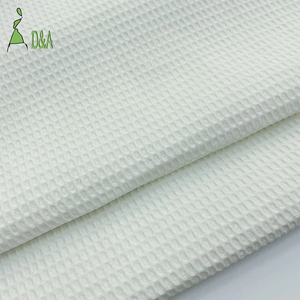 Commercio all'ingrosso in poliestere 100% colore solido Waffle in tessuto <span class=keywords><strong>a</strong></span> bolle stile costola per accappatoio tenda della camicia per le ragazze sublimazione - Product Image 4
