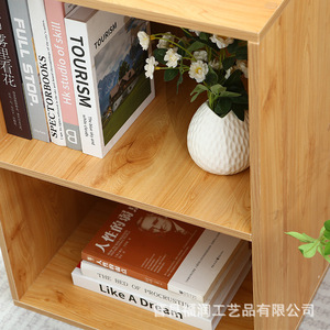 Simple Small Bookshelf <b>Desktop</b> Office Home Floor <b>Shelf</b> Minimalist Bookcase Multi Layer Large Space Storage Rack - Product Image 4