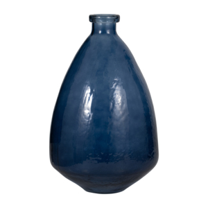 Vaso in vetro rotondo decorativo per fiori, per soggiorno, decorazioni per la casa, mensola, camera da letto, ufficio. - Product Image 1