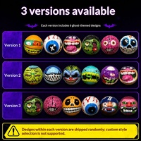Ballon anti-stress en mousse PU, le plus vendu à l'international, jouet souple à presser pour Halloween, cadeau de vacances pour enfants et adolescents