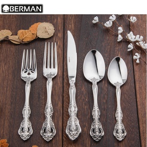 Wedding tiệc thiết bị và Phụ Kiện Vàng yuefu dao kéo Ấn Độ đồng bộ đồ ăn tự chọn <span class=keywords><strong>Set</strong></span> cho khách sạn khác - Product Image 5