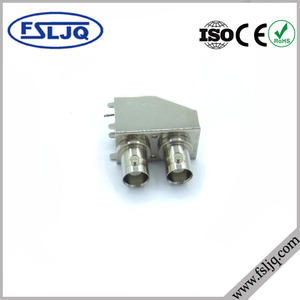 Разъем BNC угловой (папа-мама) с обжимным кабельным адаптером и коаксиальным адаптером (мама-мама) с импедансом 50 Ом, DC-6ГГц, радиочастотные адаптеры, заводская цена - Product Image 6