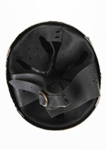 Casco Secret Helmet II de Alta Calidad, Hecho a Mano en Acero al Carbono con Forro de Cuero, Estilo Medieval, Decoración de Armadura Oculta - Product Image 3