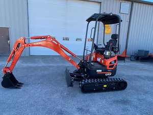 Mini excavadora de 1,7 toneladas Kubota U17 de alta calidad buena Excavadora hidráulica sobre orugas Kubota U17 gran oferta - Product Image 3
