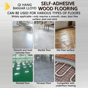 Papel Tapiz Personalizado 3D Impermeable de PVC Vinílico Autoadhesivo, Adhesivo para Piso con Diseño de Madera, Vinilo de Lujo para Piso de Cocina - Product Image 5