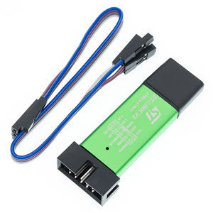 <span class=keywords><strong>ST</strong></span> LINK Stlink <span class=keywords><strong>ST</strong></span>-Link V2 Mini STM8 STM32 Simulador Programador Descargable con Cubierta y Cable <span class=keywords><strong>DuPont</strong></span> - Product Image 1